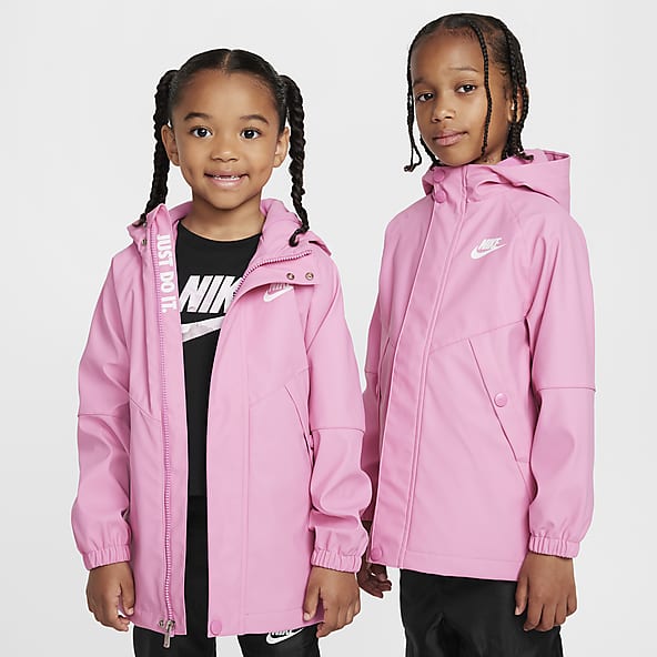 Girls Pink Outerwear. Nike
